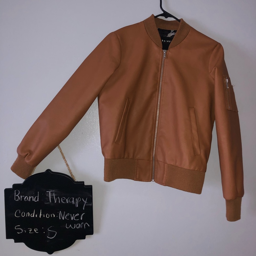 Light leather jacket🦋